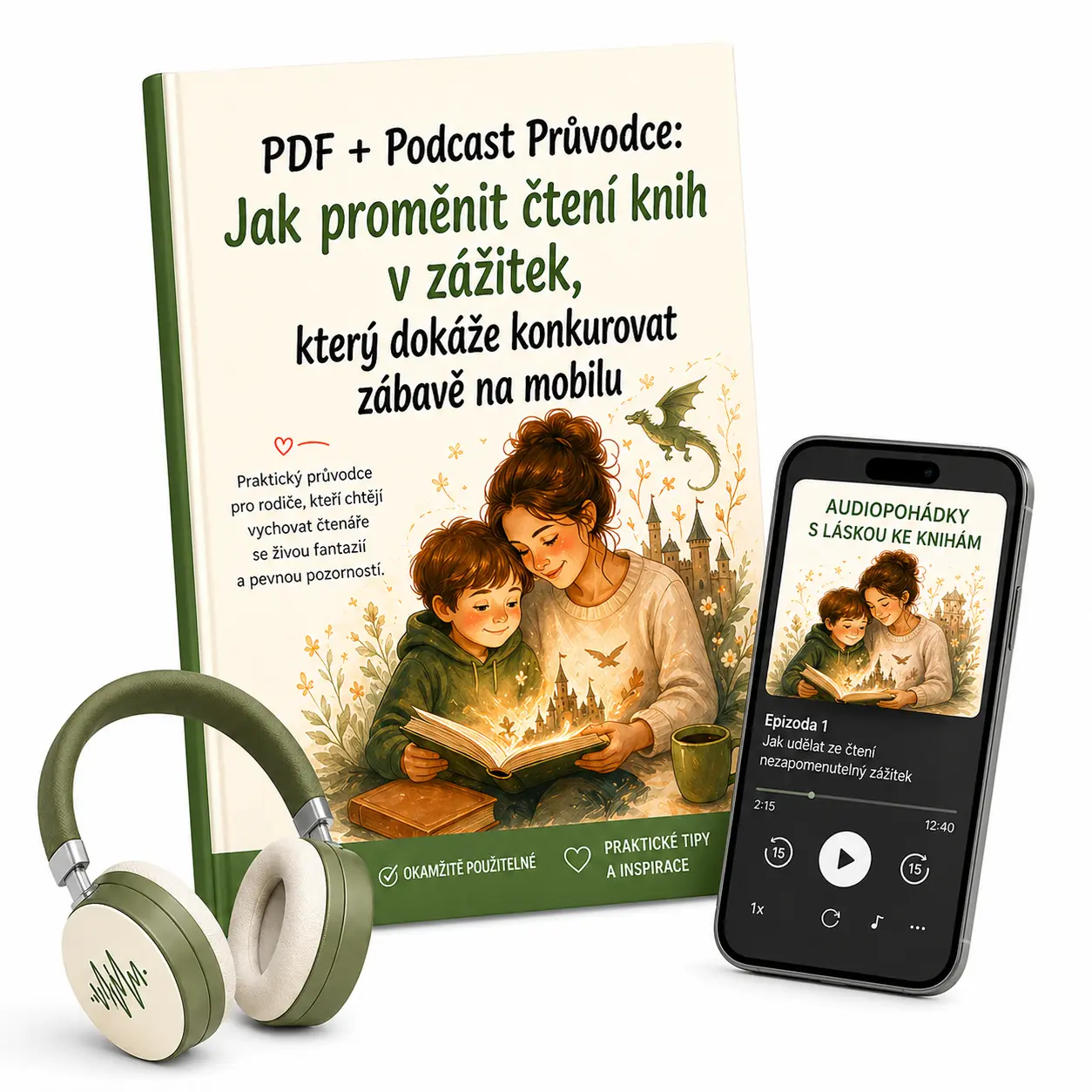 PDF manuál: Jak proměnit čtení knih v zážitek, který dokáže konkurovat zábavě na mobilu