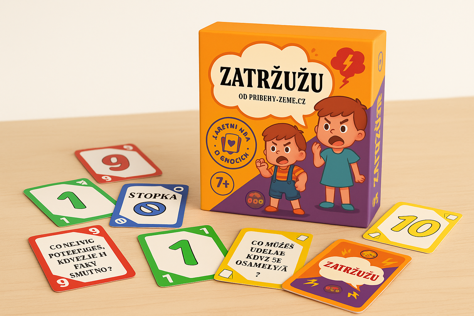 PDF Karetní hra Zatržužu - po vzoru hry UNO si s dětmi sdílíte vlastní pocity a zážitky
